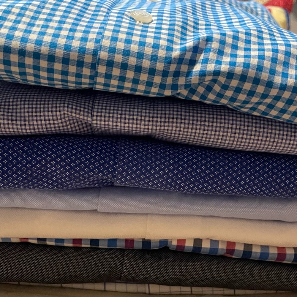 Lot of Banana Republic Dress Oxfords 7 shirts